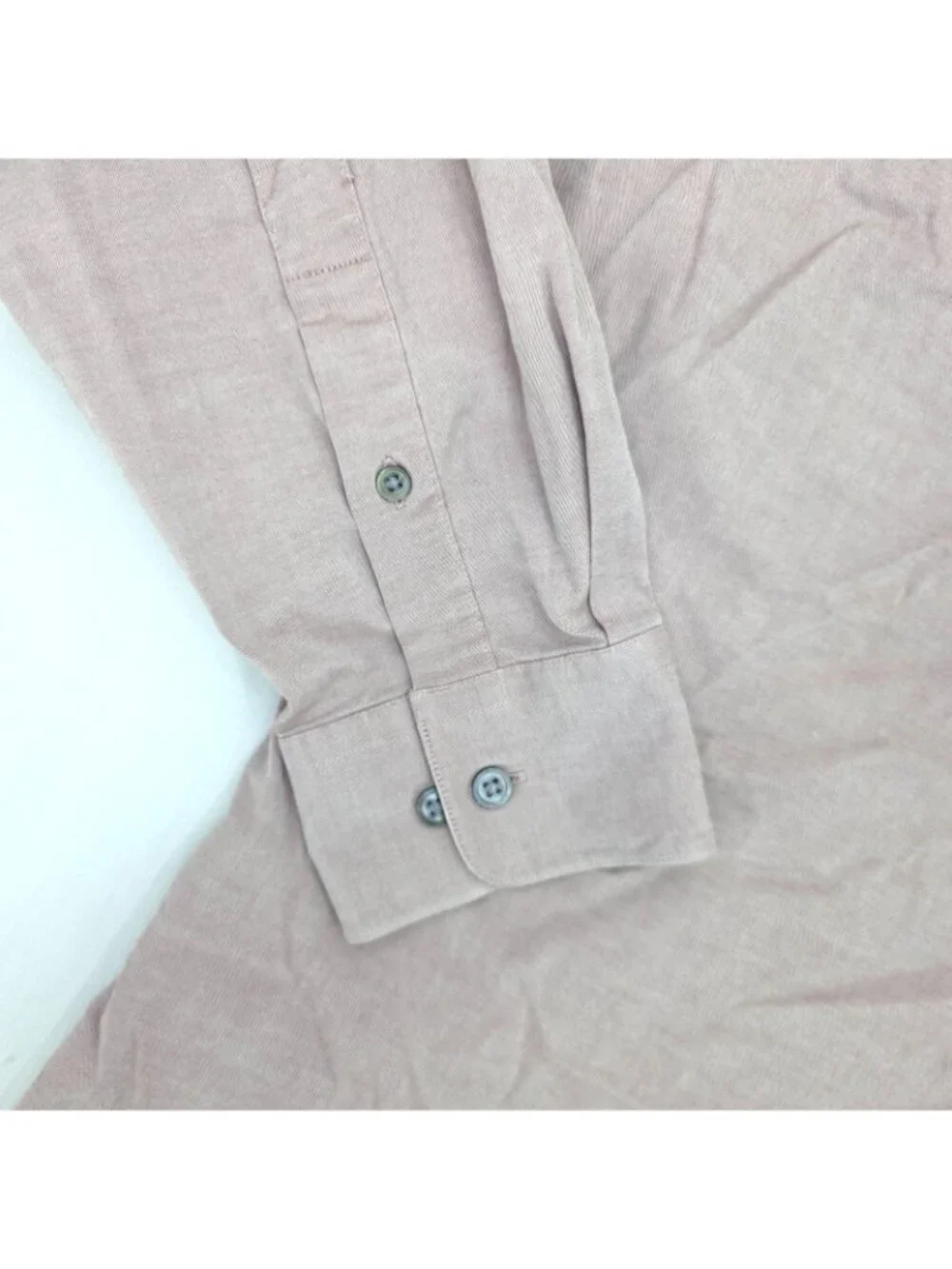 Banana Republic Stretch Button Shirt Mens Large Long Sleeve Cotton Blend Solid